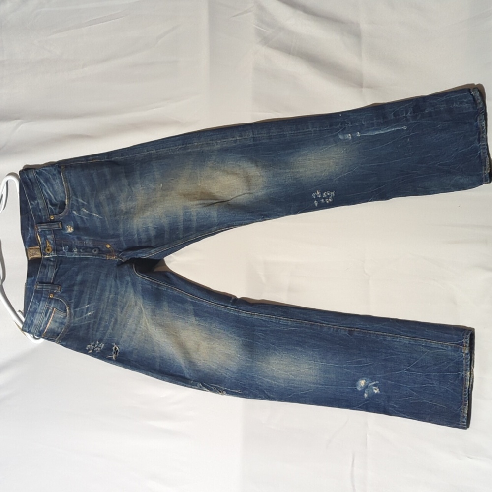 PRPS Mens Size 32 Distressed Straight Leg Jeans